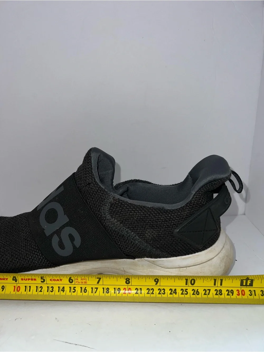 Adidas Cloudfoam Slip-On Sneakers - Black - Men’s 10.5